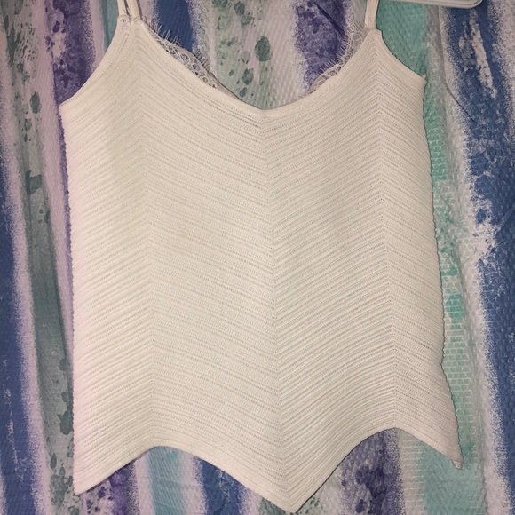 White knit tank top - Picture 3 of 3